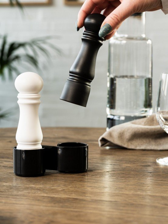 Mini Salt and Pepper Grinder Set Crushgrind