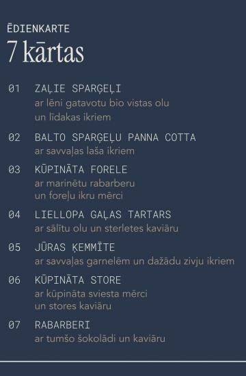 Kaviāra vakariņas Pavāru mājā