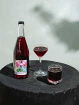 Blackcurrant - blueberry soda