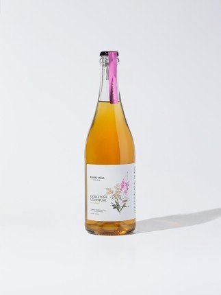 Fermented fireweed sparkling tea