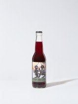 Sour cherry - chokeberry soda