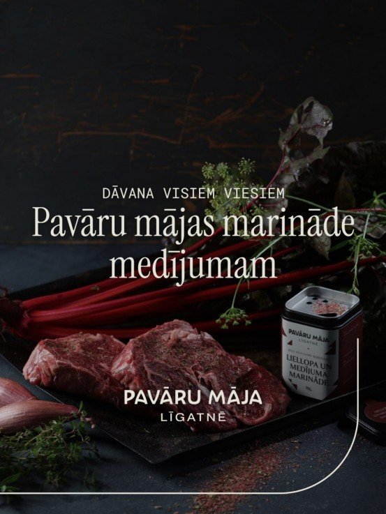 Meža Garšu Vakariņas: Savvaļas Veltes &amp; Briedis- 29.01.2026