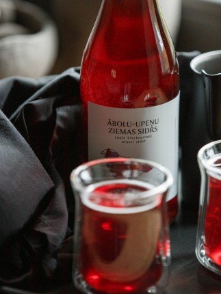 Apple - blackcurrant winter cider