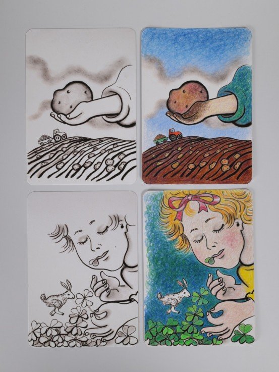 Colour It Yourself – Creative Set with Latvian Vegetables