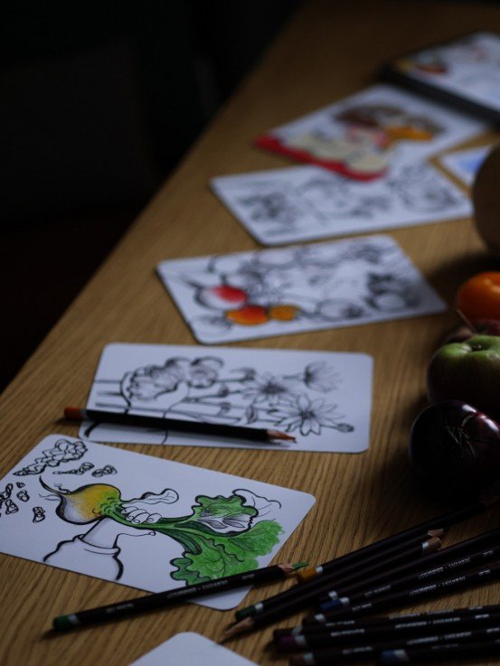 Colour It Yourself – Creative Set with Latvian Vegetables
